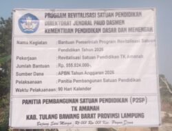 Diduga Dinas Pendidikan Rekomendasikan Tim Teknis Revitalisasi TK Amanah, Kepala Sekolah Disebut Libatkan Keluarga