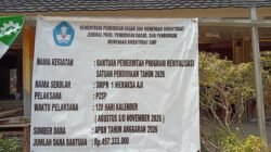 Revitalisasi SMPN 1 Meraksa Aji Disorot, Pengawasan P2SP Dipertanyakan